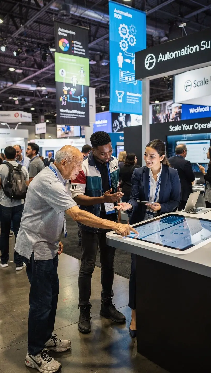 Visual representation of time-saving automation techniques applied to home organization and scheduling.